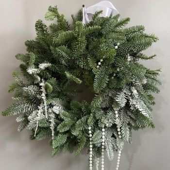 Новогодний венок «Зимняя сказка»