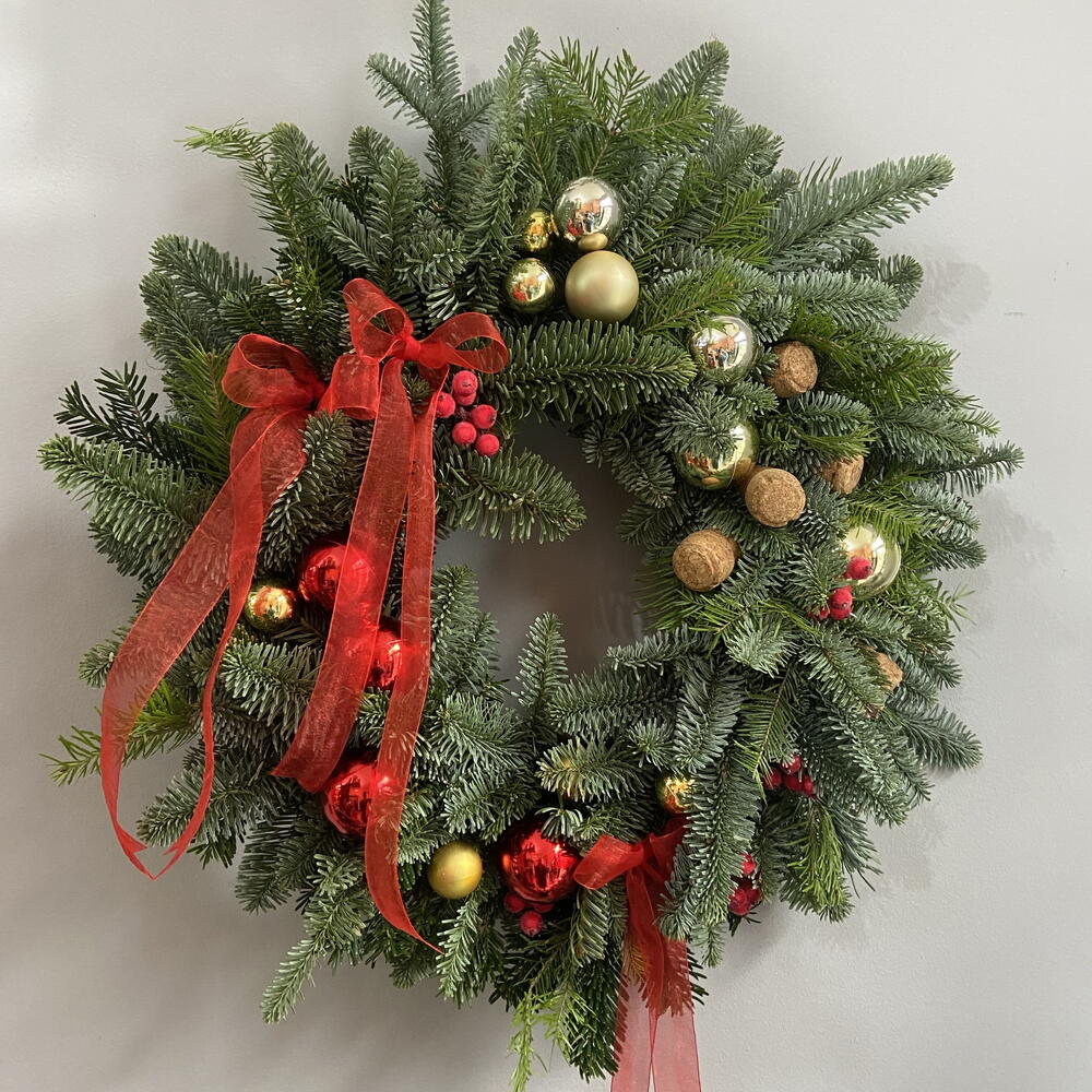 Новогодний венок "Прелесть"