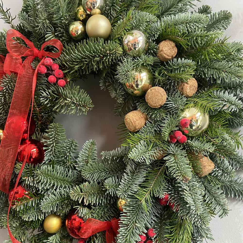 Новогодний венок "Прелесть"
